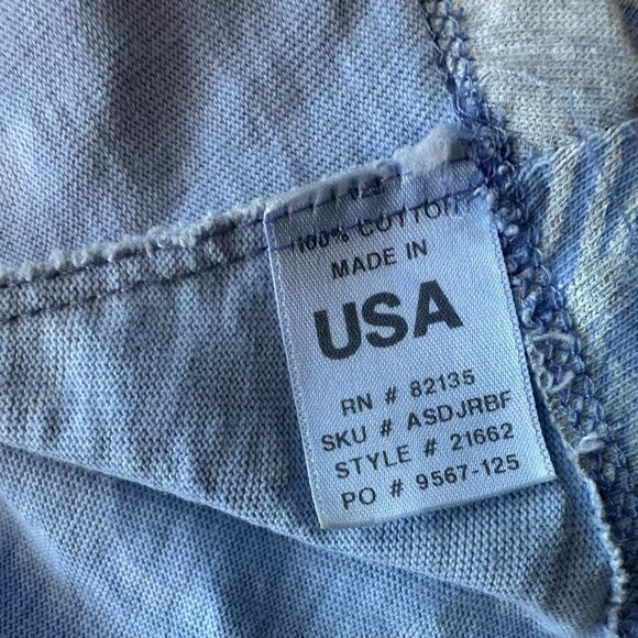 Vintage Fresh Produce Womens Small Dress Floral Purple V-Neck Cotton Boho - Picture 9 of 10